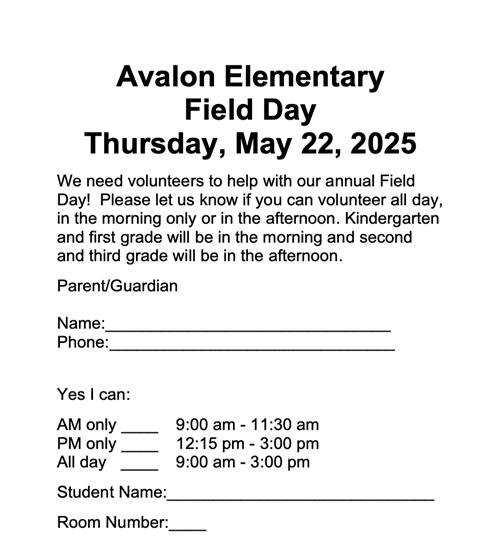 Field Day English